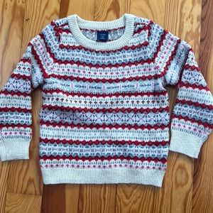GAP Kids Multicolor Patterned Sweater
